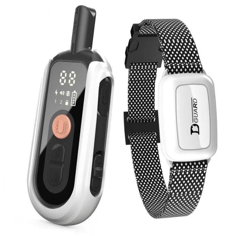 Rechargeable Waterproof Dog Training Collar – Remote Anti Bark Barking Control for All Size Dogs