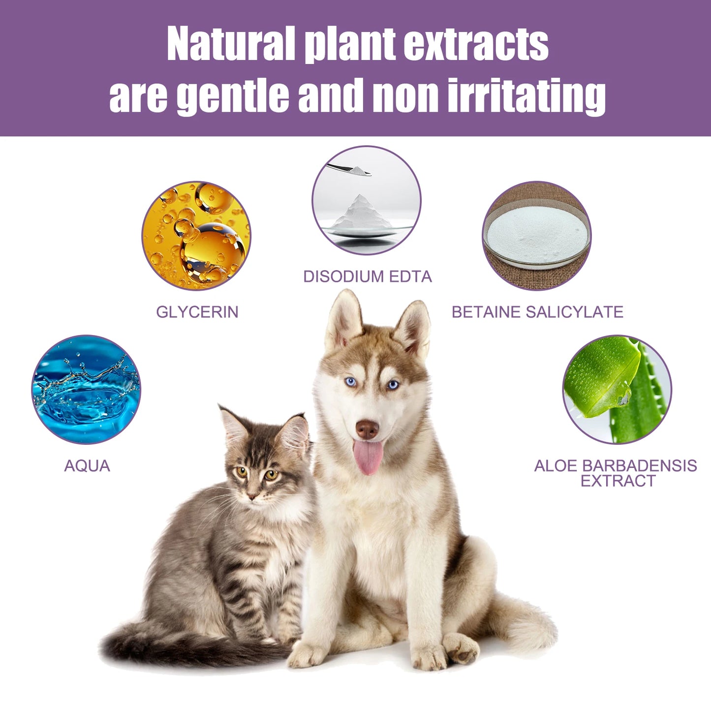 Hypoallergenic Pet Ear Cleaning Solution – 100ml Gentle Ear Care for Dogs and Cats