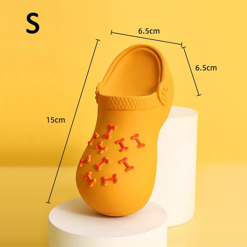 Dog Squeaky Latex Slipper Durable Chew Toy Teeth Cleaning Training Indoor Outdoor Play Small Medium Large Dogs Pet Supplies