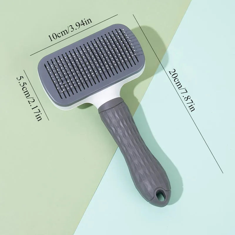 Dog Grooming Brush – Tangle Free Shedding Control Pet Care Tool for Dogs and Cats
