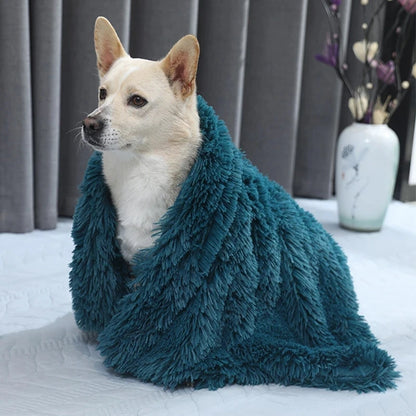 Fluffy Long Plush Pets Bed Blankets Pet Sleeping Mat Soft Cat Dog Blanket Comfortable Keep Warm Mats For Small Medium Large Dog