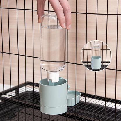 Automatic Hanging Pet Feeder – Cage Water and Food Dispenser for Cats, Dogs, Rabbits and Birds