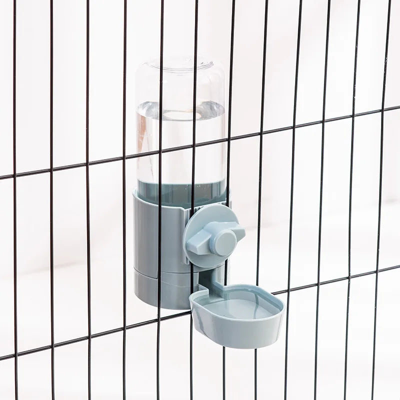 Automatic Hanging Pet Feeder – Cage Water and Food Dispenser for Cats, Dogs, Rabbits and Birds