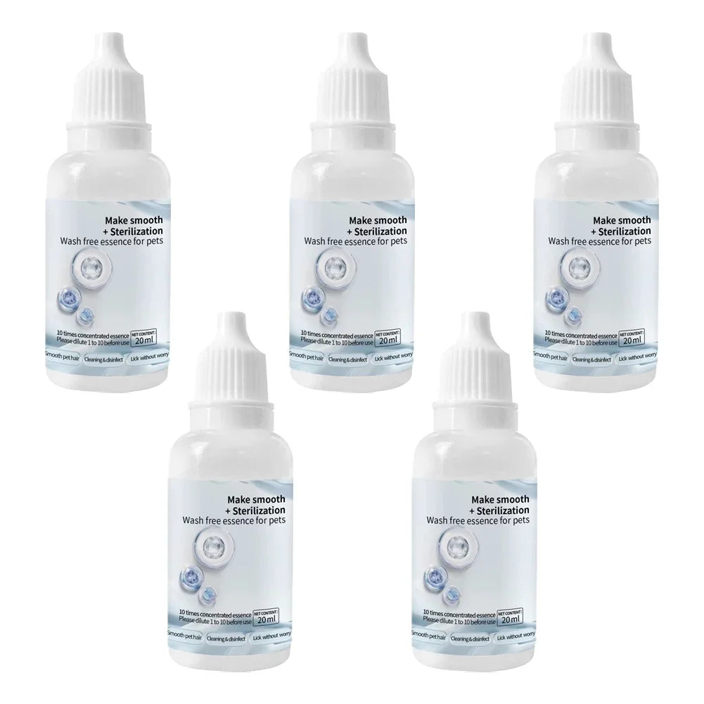 Cat Steam Brush Hair Serum – Pet Grooming Depilation Essence for Cats and Dogs