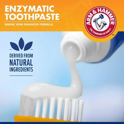 Pet Dental Care Kit – Toothpaste and Toothbrush Set for Dogs and Cats Plaque and Tartar Control