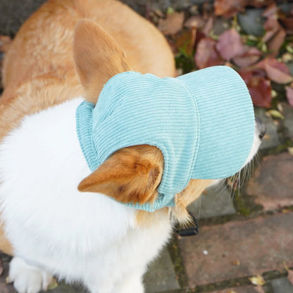 Corduroy Dog Baseball Cap – Adjustable Sun Hat for Small, Medium and Large Dogs