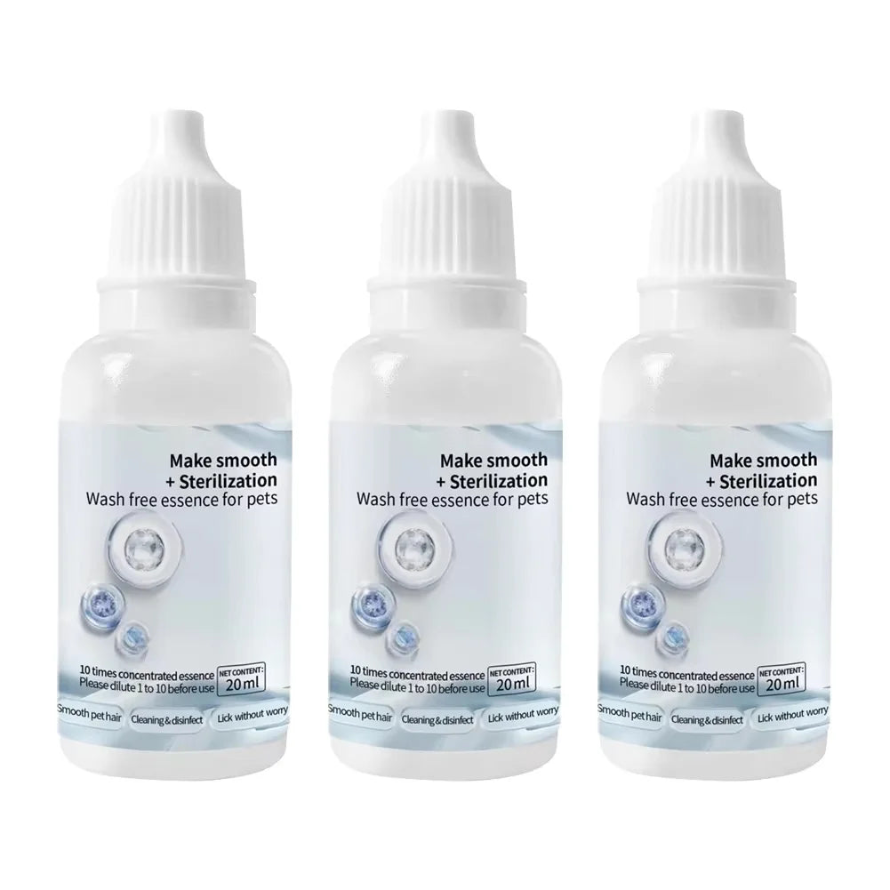 Cat Steam Brush Hair Serum – Pet Grooming Depilation Essence for Cats and Dogs