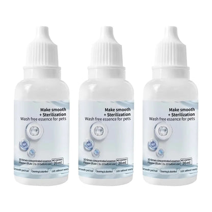 Cat Steam Brush Hair Serum – Pet Grooming Depilation Essence for Cats and Dogs