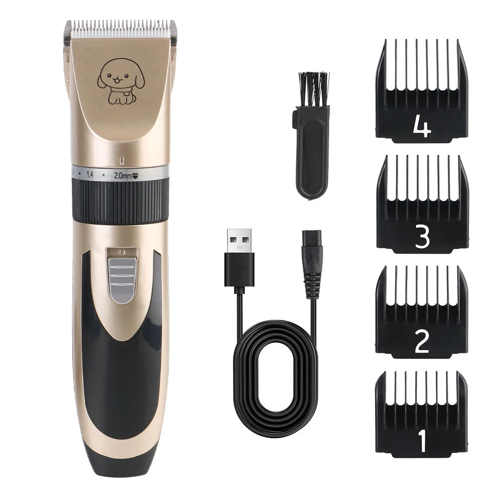Pet Hair Trimmer – Electric Clippers for Dogs, Cats, Rabbits and Grooming Use
