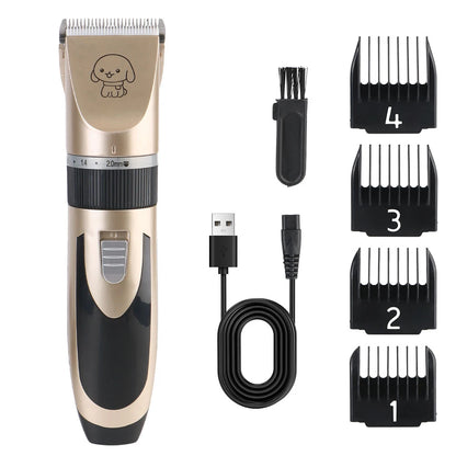 Pet Hair Trimmer – Electric Clippers for Dogs, Cats, Rabbits and Grooming Use