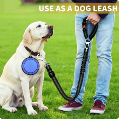 New Solid Two-in-one Dog Harness Leash Pet Car Seat Belt BackSeat Safety Belt Adjustable for Kitten Dogs Collar Pet Accessories