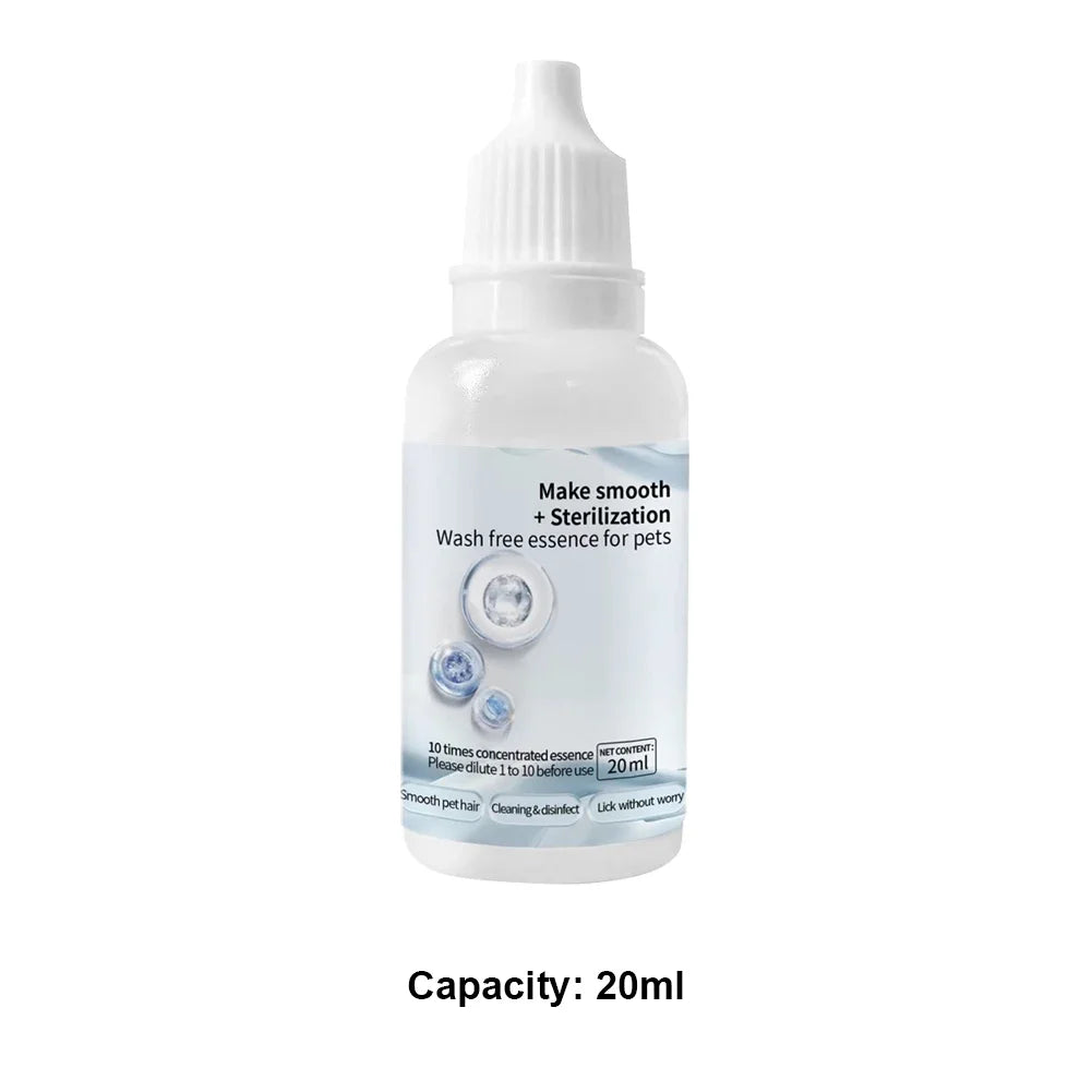 Cat Steam Brush Hair Serum – Pet Grooming Depilation Essence for Cats and Dogs