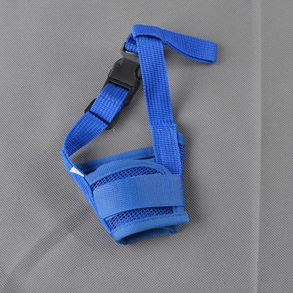 Adjustable Anti Bark Dog Muzzle – Breathable Mesh Nylon Mouth Cover for Small and Large Dogs