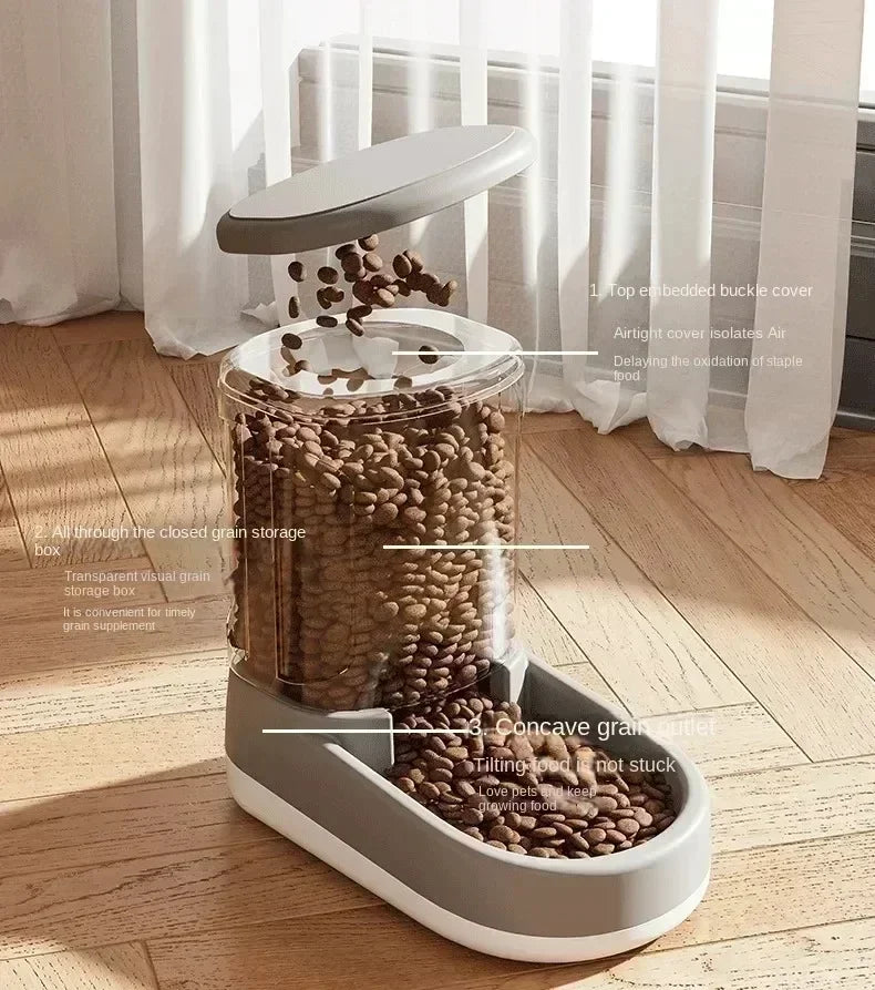 Dog Water Dispenser Cat Automatic Feeder Dog Feeding Water Cat Drinking Flowing Water, Not Plugged in Water Kettle Pet Supplies