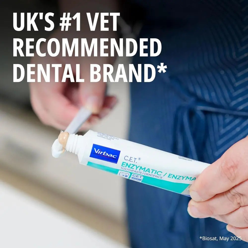 Pet Dental Care Paste – Poultry Flavor Toothpaste for Dogs and Cats Tartar Control Fresh Breath