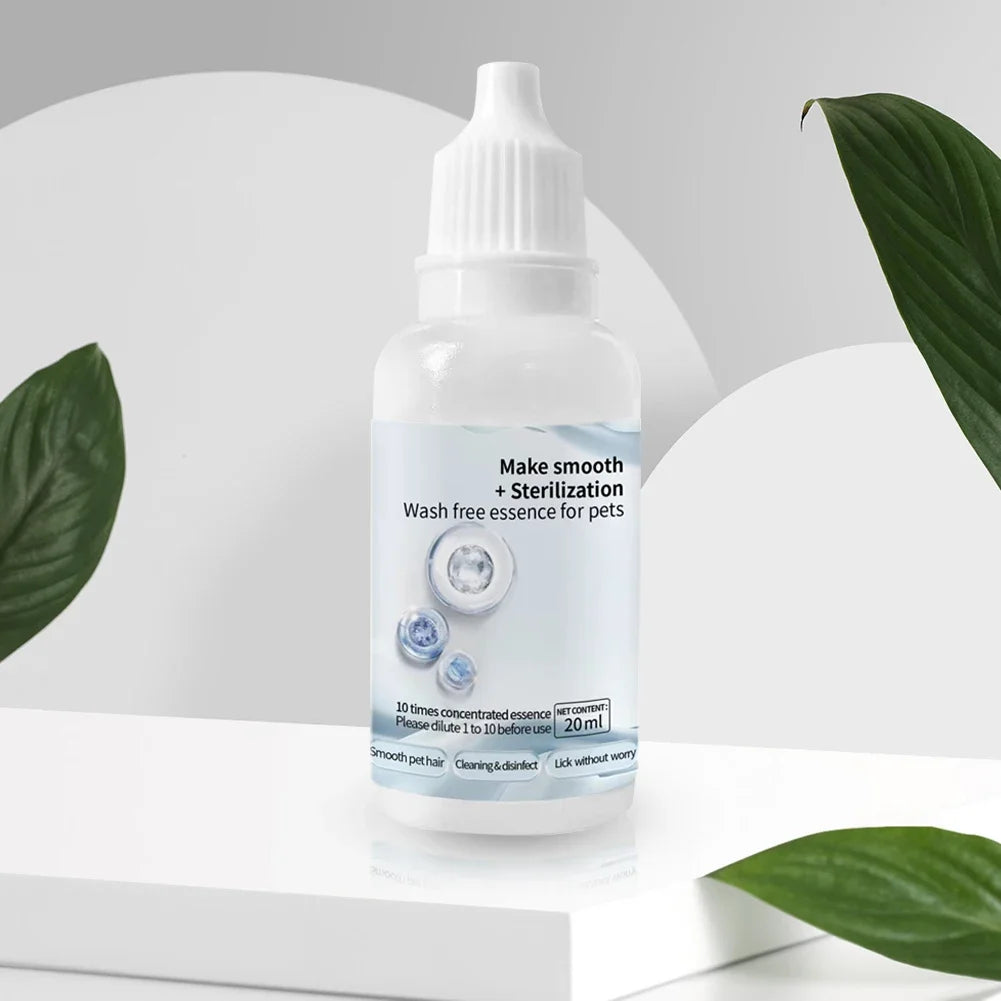 Cat Steam Brush Hair Serum – Pet Grooming Depilation Essence for Cats and Dogs