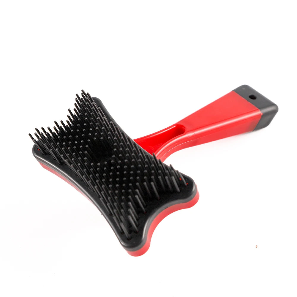 Dual Purpose Pet Hair Removal Brush – Grooming and Cleaning Tool for Dogs and Cats