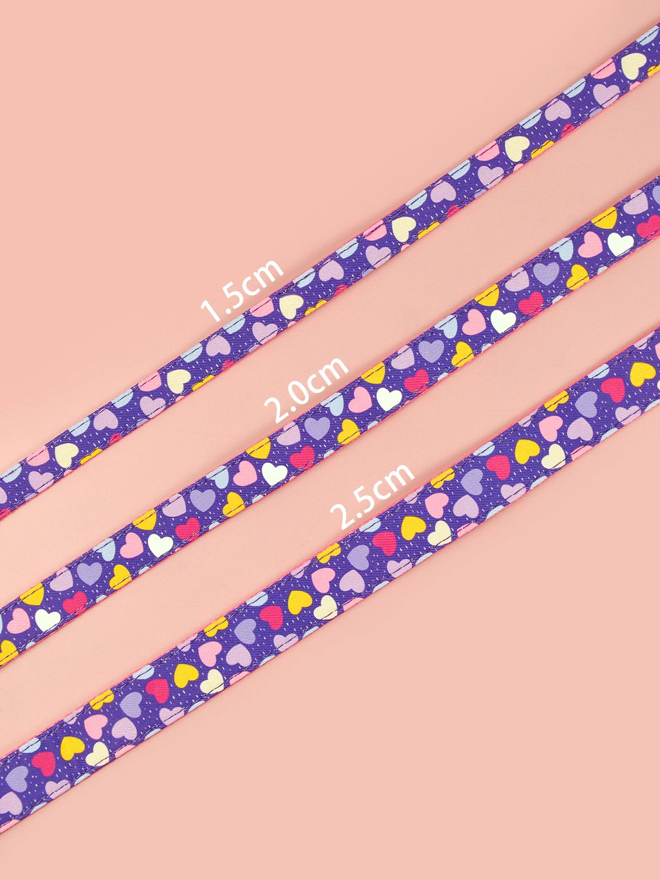 Valentine's Day and New Year Gifts for Dog Lovely Pet Traction Rope Double-Sided Printing Pet Dog And Cat