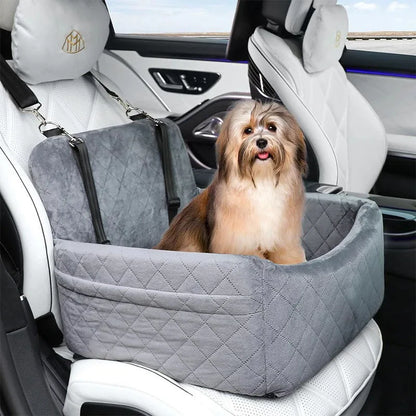 Pet Car Seat Mat – Washable Anti Slip Travel Safety Seat for Dogs and Cats