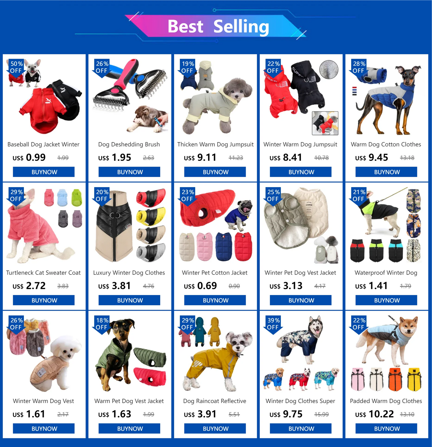 Winter Dog Harness Clothes Waterproof Warm Pet Dog Cotton Coat for Small Large Dogs Jacket French Bulldog Chihuahua Clothing Pug