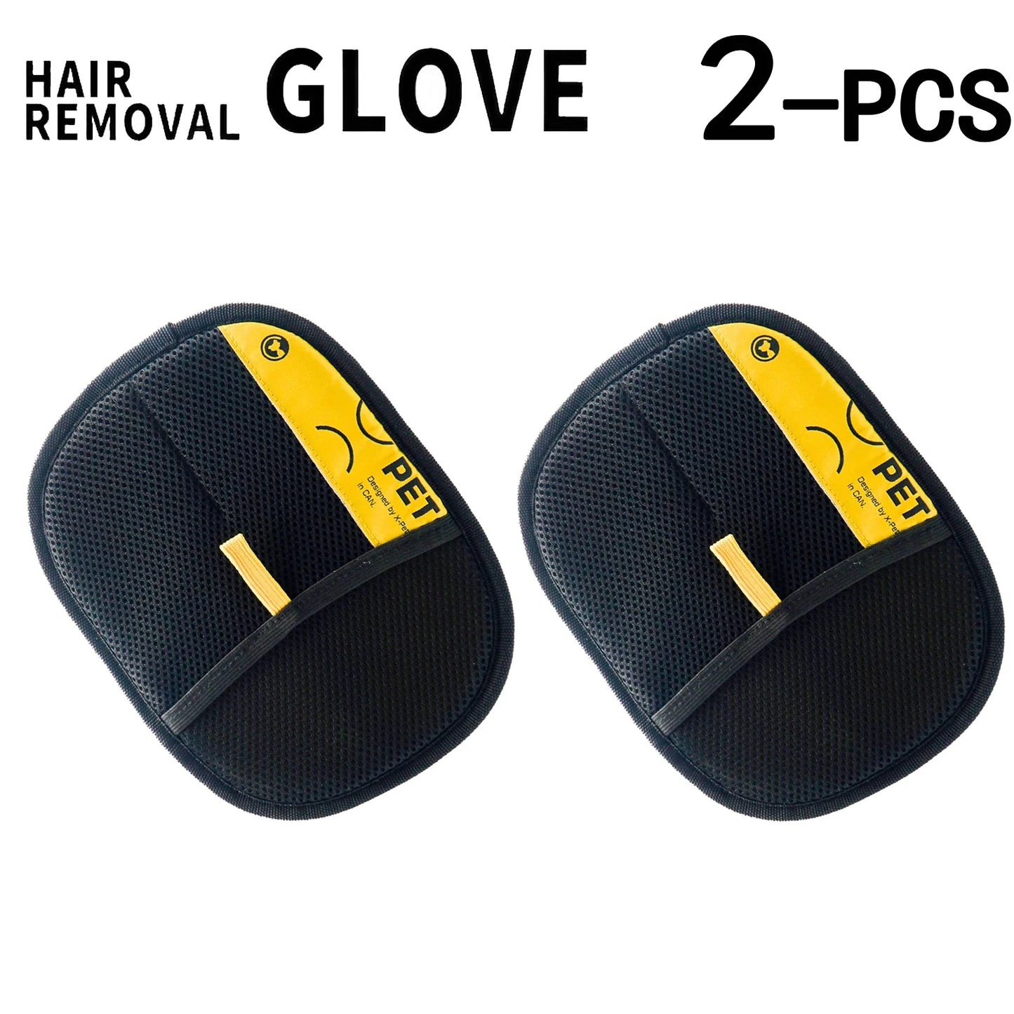 Pet Hair Remover Gloves – Reusable Electrostatic Grooming Mitt for Dogs and Cats