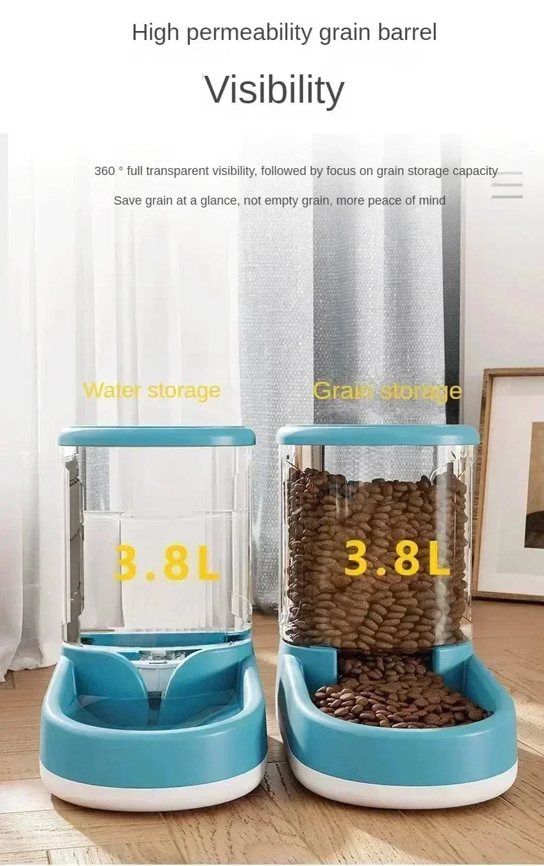 Dog Water Dispenser Cat Automatic Feeder Dog Feeding Water Cat Drinking Flowing Water, Not Plugged in Water Kettle Pet Supplies
