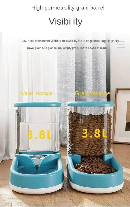 Dog Water Dispenser Cat Automatic Feeder Dog Feeding Water Cat Drinking Flowing Water, Not Plugged in Water Kettle Pet Supplies