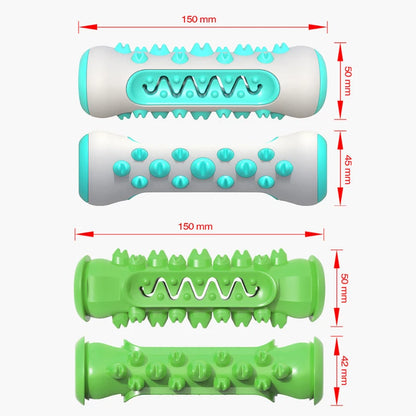 Dog Molar Toothbrush Toy – Soft Chew Dental Cleaning Toy for Puppies