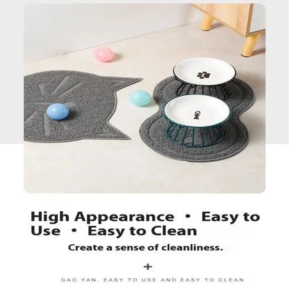 Ceramic Raised Pet Bowl Food Water Treats For Cats &amp Doggie Cat Stand Bowl Dogs Supplies Outdoor Feeding Drinking Accessories