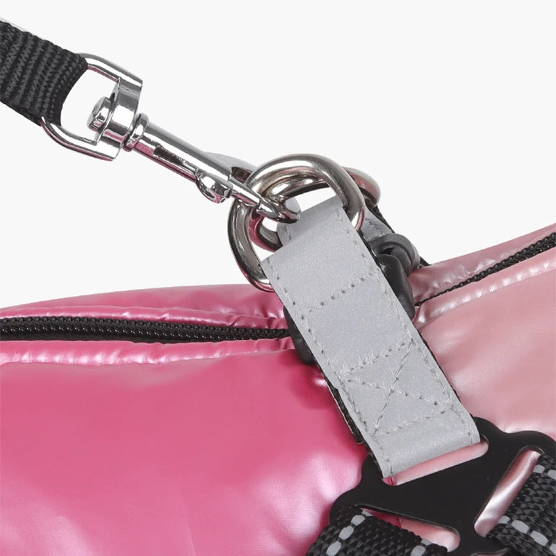 Winter Dog Harness Clothes Waterproof Warm Pet Dog Cotton Coat for Small Large Dogs Jacket French Bulldog Chihuahua Clothing Pug