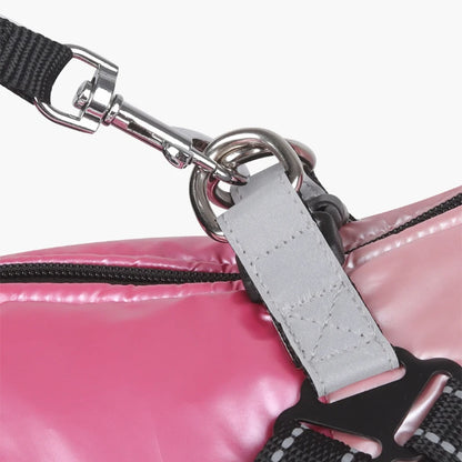 Winter Dog Harness Clothes Waterproof Warm Pet Dog Cotton Coat for Small Large Dogs Jacket French Bulldog Chihuahua Clothing Pug