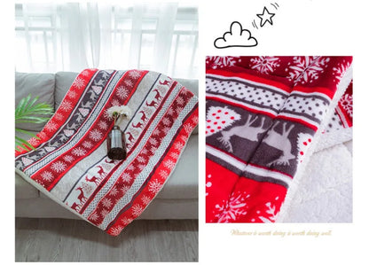 Christmas Dog Pad Thick Flannel Warm Blanket Leopard Print Blanket Dog Pad Camel Foot Pad Thick Cage Pad Pet Blanket Dog Beds