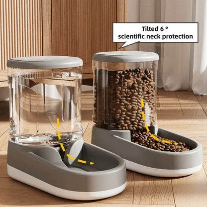 Dog Water Dispenser Cat Automatic Feeder Dog Feeding Water Cat Drinking Flowing Water, Not Plugged in Water Kettle Pet Supplies