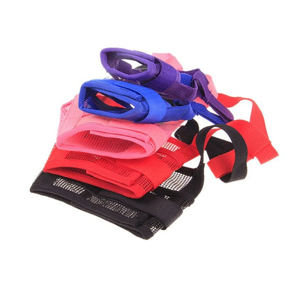 Adjustable Anti Bark Dog Muzzle – Breathable Mesh Nylon Mouth Cover for Small and Large Dogs