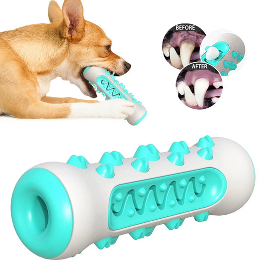 Dog Molar Toothbrush Toy – Soft Chew Dental Cleaning Toy for Puppies