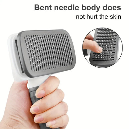 Dog Grooming Brush – Tangle Free Shedding Control Pet Care Tool for Dogs and Cats