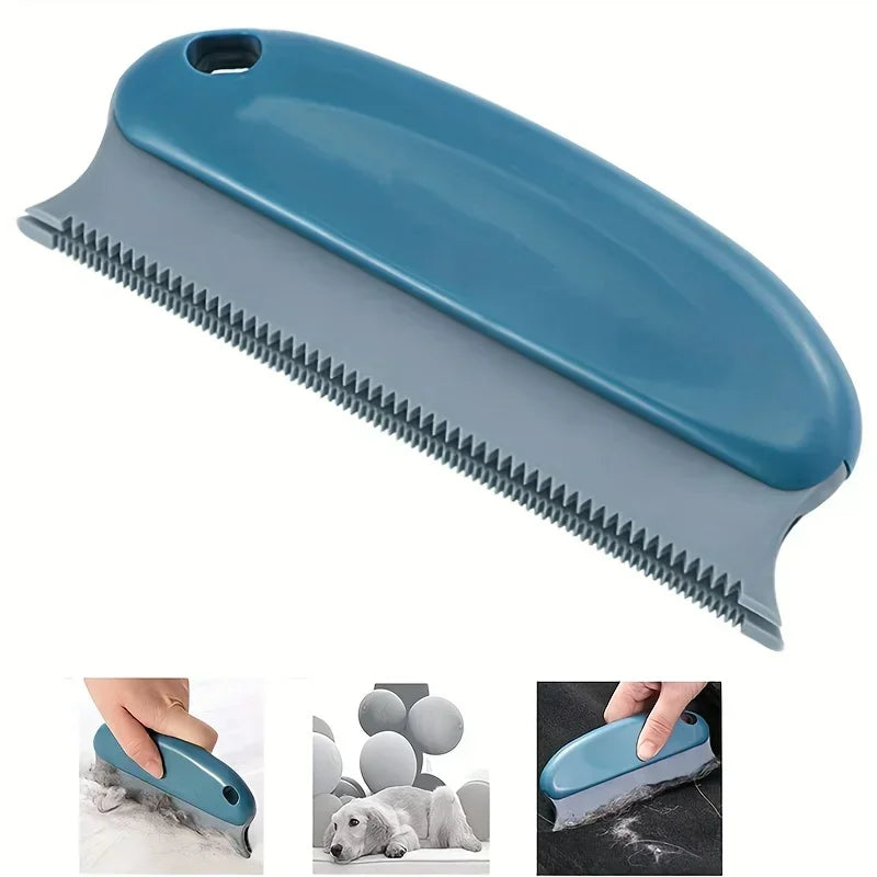 Multi Functional Pet Hair Removal Brush – Durable Slicker Cleaning Tool for Home and Dogs