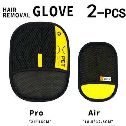 Pet Hair Remover Gloves – Reusable Electrostatic Grooming Mitt for Dogs and Cats