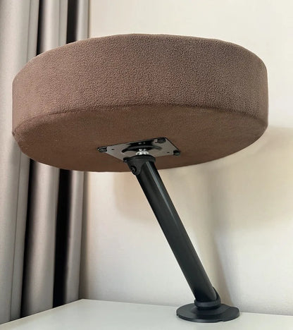 Desktop Cat Bed Round Indoor Cats Comfortable Soft Desk Nest Pet Bed for Kitten Adjustable Height Cat Climbing Frame for Desk