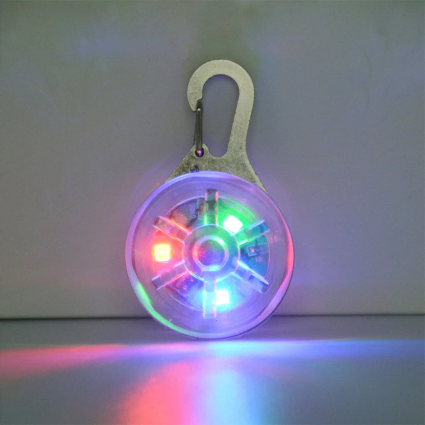 LED Glow Dog Collar Pendant – Light Up Night Safety Accessory for Dogs and Cats