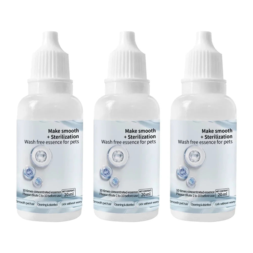 Cat Steam Brush Hair Serum – Pet Grooming Depilation Essence for Cats and Dogs