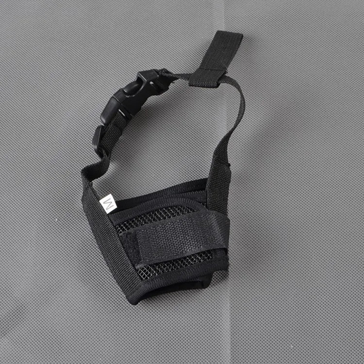 Adjustable Anti Bark Dog Muzzle – Breathable Mesh Nylon Mouth Cover for Small and Large Dogs