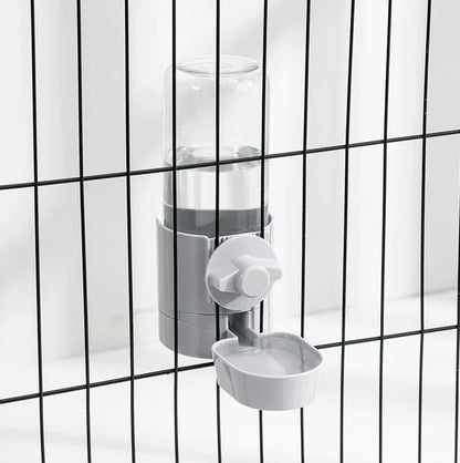 Automatic Hanging Pet Feeder – Cage Water and Food Dispenser for Cats, Dogs, Rabbits and Birds