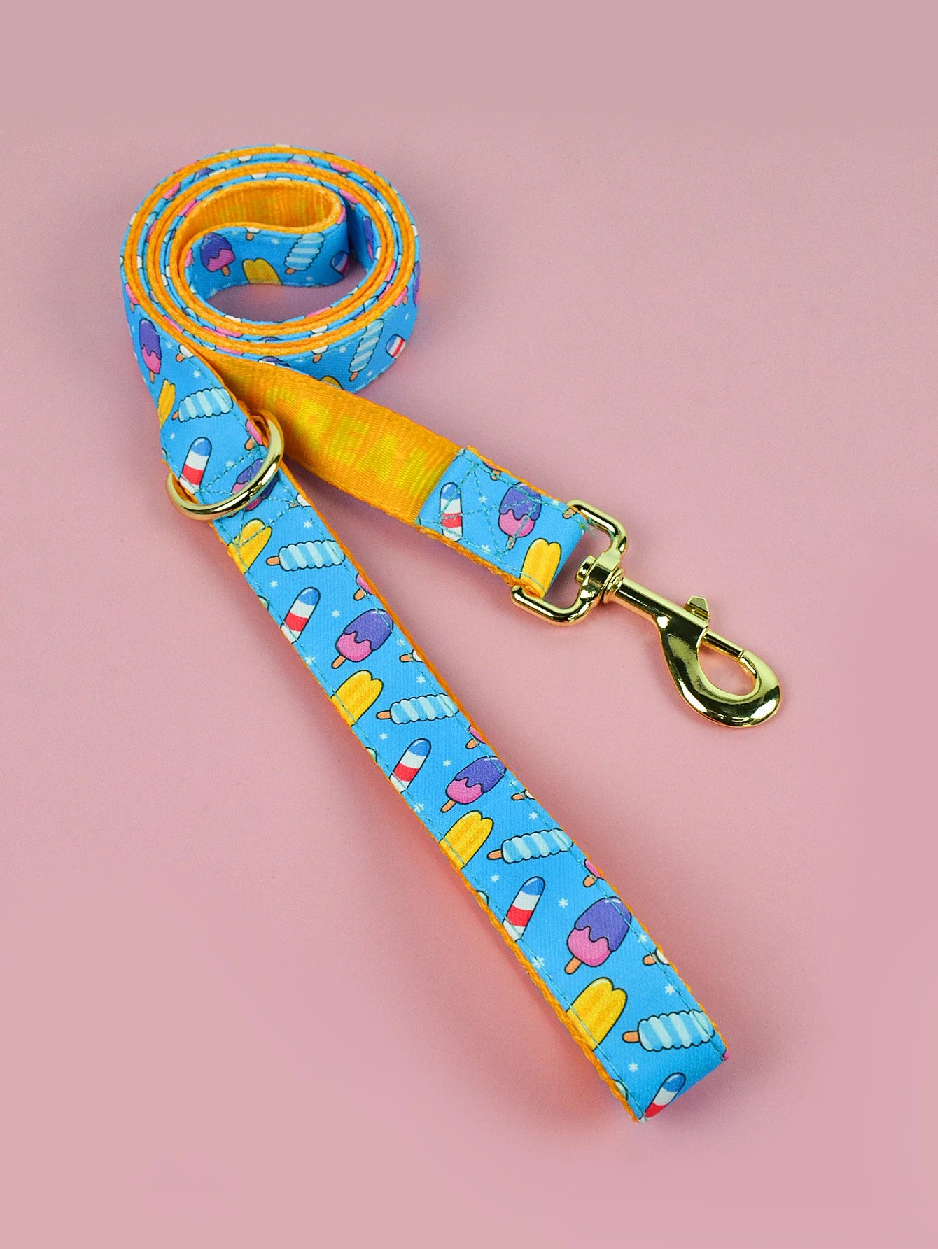 Valentine's Day and New Year Gifts for Dog Lovely Pet Traction Rope Double-Sided Printing Pet Dog And Cat