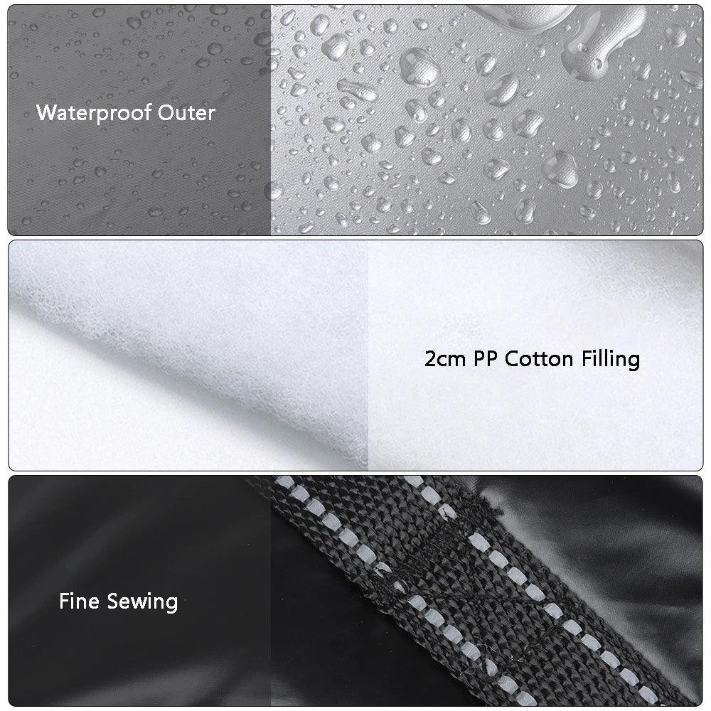 Winter Dog Harness Clothes Waterproof Warm Pet Dog Cotton Coat for Small Large Dogs Jacket French Bulldog Chihuahua Clothing Pug