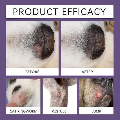 EELJOY Pet Skin Care Cream for Dogs Cats Dry Itchy Skin Relief Soothing Balm Anti Itch Lotion Allergy Treatment Paw Repair