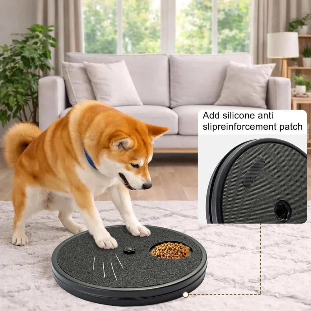 Multifunctional Dog Nail Scratch Pad – Nail Grinder and Interactive Food Dispenser Training Plate Toy