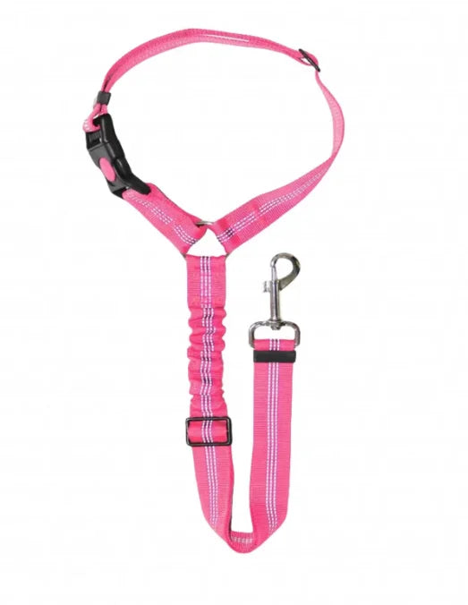 New Solid Two-in-one Dog Harness Leash Pet Car Seat Belt BackSeat Safety Belt Adjustable for Kitten Dogs Collar Pet Accessories