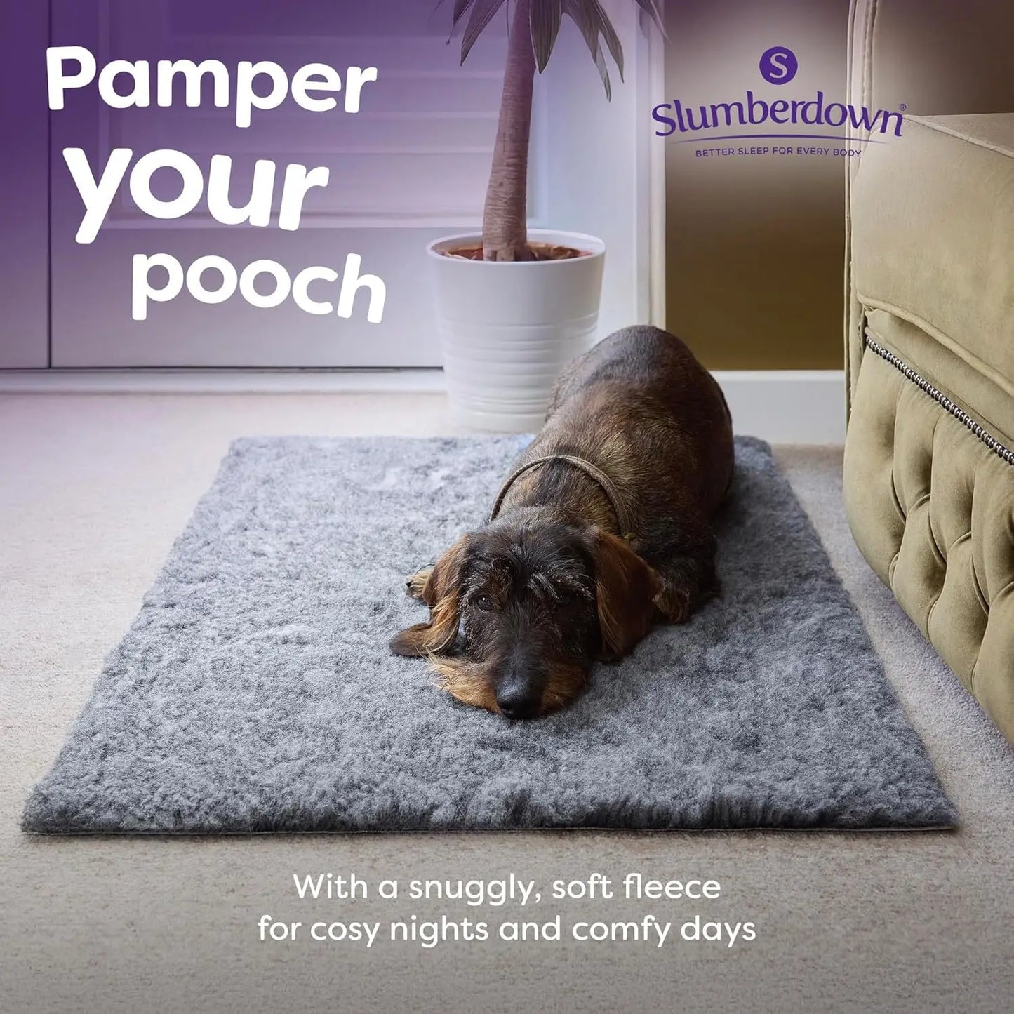Ultra Soft Fleecy Pet Mat – Quick Dry Non Slip Vet Bedding for Dogs, Puppies and Cats
