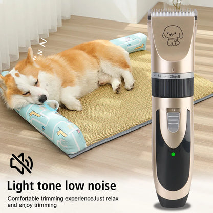 Pet Hair Trimmer – Electric Clippers for Dogs, Cats, Rabbits and Grooming Use